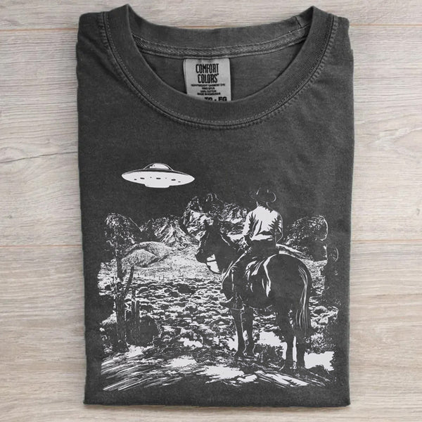 Vintage Western Cowboy Comfort Colors Unisex T-shirt