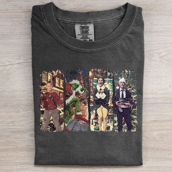 Merry Christmas 90s Movies T-Shirt